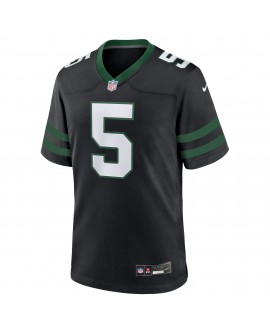 Garrett Wilson New York Jets Nike Alternative Game-Trikot – Legacy Black