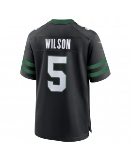 Garrett Wilson New York Jets Nike Alternative Game-Trikot – Legacy Black