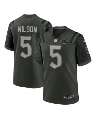 Garrett Wilson New York Jets Nike 2025 Rivalries Collection Spieler Trikot – Gotham Green