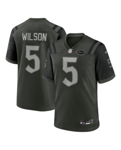 Garrett Wilson New York Jets Nike 2025 Rivalries Collection Spieler Trikot – Gotham Green
