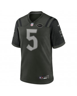 Garrett Wilson New York Jets Nike 2025 Rivalries Collection Spieler Trikot – Gotham Green