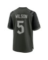 Garrett Wilson New York Jets Nike 2025 Rivalries Collection Spieler Trikot – Gotham Green