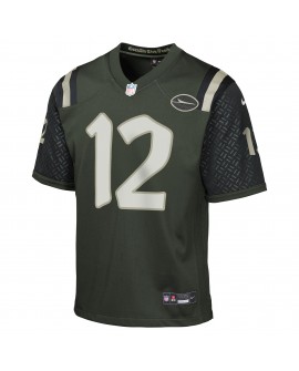 Joe Namath New York Jets Nike Youth 2025 Rivalries Collection Spieler Trikot für ausgeschiedene Spieler – Gotham Green