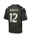 Joe Namath New York Jets Nike Youth 2025 Rivalries Collection Spieler Trikot für ausgeschiedene Spieler – Gotham Green