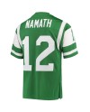 Joe Namath New York Jets 1968 Mitchell & Ness Authentic Throwback-Spielertrikot im Ruhestand – Grün