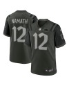 Joe Namath New York Jets Nike 2025 Rivalries Collection Spieler Trikot für ausgeschiedene Spieler – Gotham Green