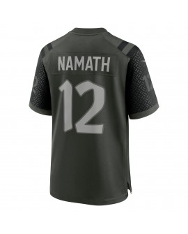 Joe Namath New York Jets Nike 2025 Rivalries Collection Spieler Trikot für ausgeschiedene Spieler – Gotham Green
