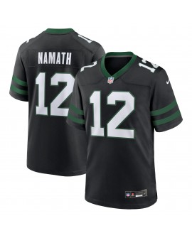 Joe Namath New York Jets Nike Alternate Retired SpielerTrikot – Legacy Black