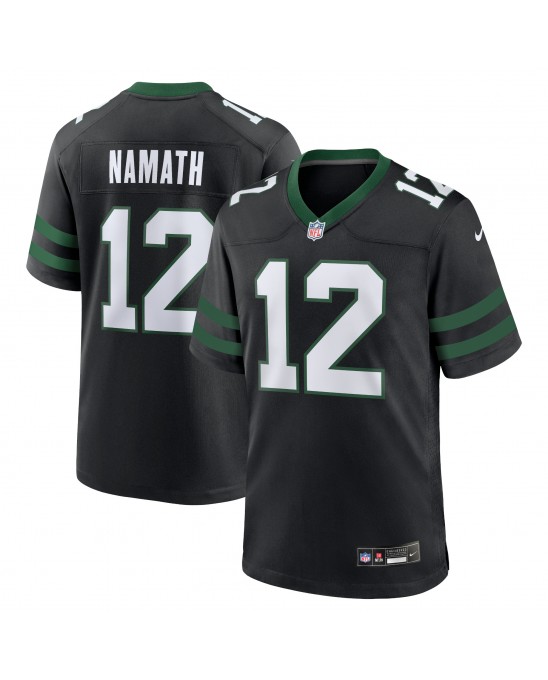 Joe Namath New York Jets Nike Alternate Retired SpielerTrikot – Legacy Black