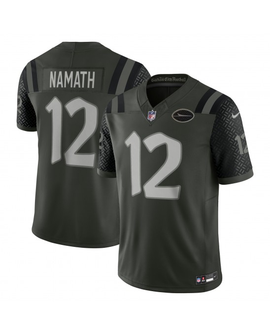 Joe Namath New York Jets Nike 2025 Rivalries Collection Retired Spieler Limited Trikot – Gotham Green