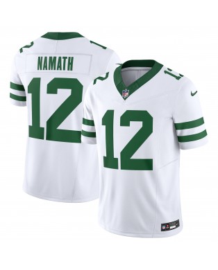 Joe Namath New York Jets Nike Vapor F.U.S.E. Limitiertes Trikot – Legacy White