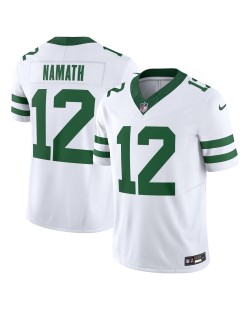 Joe Namath New York Jets Nike Vapor F.U.S.E. Limitiertes Trikot – Legacy White