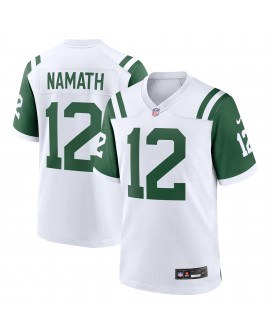 Joe Namath New York Jets Nike Classic Alternate Retired SpielerTrikot – Weiß