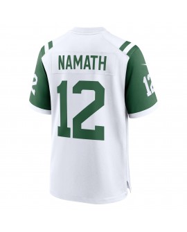 Joe Namath New York Jets Nike Classic Alternate Retired SpielerTrikot – Weiß