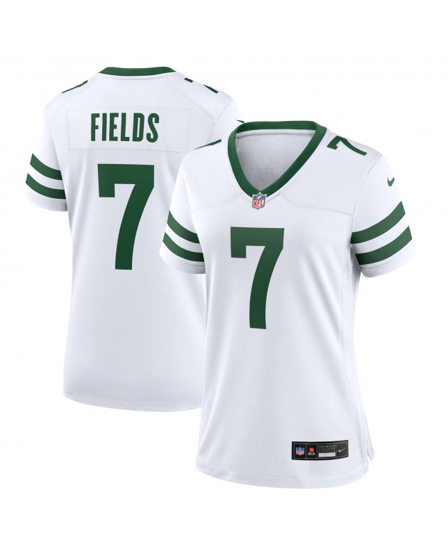 Justin Fields New York Jets Nike Damen-Spieler Trikot – Weiß