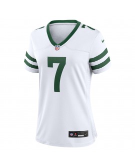 Justin Fields New York Jets Nike Damen-Spieler Trikot – Weiß