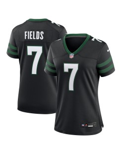 Justin Fields New York Jets Nike Damen-Ausweichtrikot – Schwarz