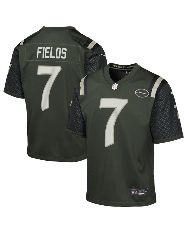 Justin Fields New York Jets Nike Jugend-Spieler Trikot aus der Rivalries-Kollektion 2025 – Gotham Green