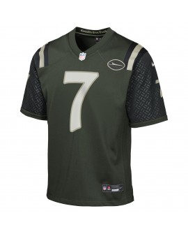 Justin Fields New York Jets Nike Jugend-Spieler Trikot aus der Rivalries-Kollektion 2025 – Gotham Green
