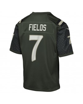 Justin Fields New York Jets Nike Jugend-Spieler Trikot aus der Rivalries-Kollektion 2025 – Gotham Green