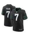 Justin Fields New York Jets Nike Spieler Trikot – Stealth Black