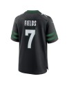 Justin Fields New York Jets Nike Spieler Trikot – Stealth Black