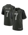 Justin Fields New York Jets Nike 2025 Rivalries Collection Spieler Trikot – Gotham Green