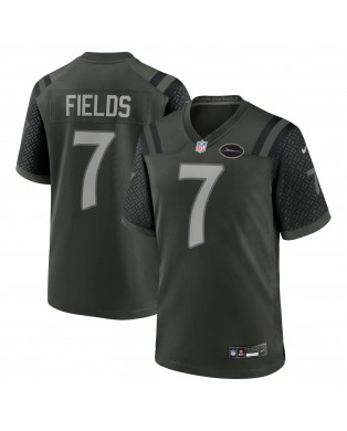 Justin Fields New York Jets Nike 2025 Rivalries Collection Spieler Trikot – Gotham Green