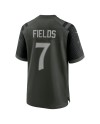 Justin Fields New York Jets Nike 2025 Rivalries Collection Spieler Trikot – Gotham Green