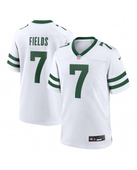 Justin Fields New York Jets Nike Spieler Trikot – Legacy Weiß