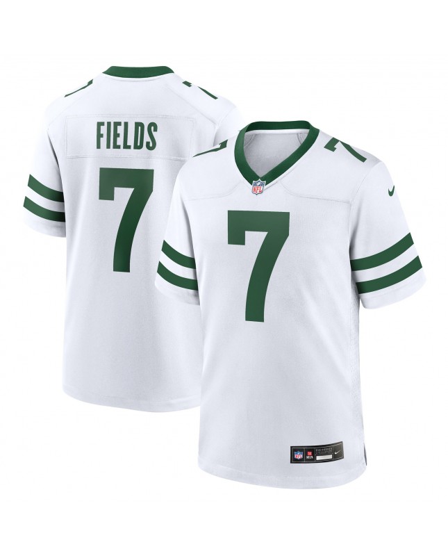 Justin Fields New York Jets Nike Spieler Trikot – Legacy Weiß