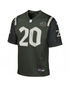 Breece Hall New York Jets Nike Youth 2025 Rivalries Collection Spieler Trikot – Gotham Green