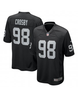 Maxx Crosby Las Vegas Raiders Nike Spieler Trikot – Schwarz