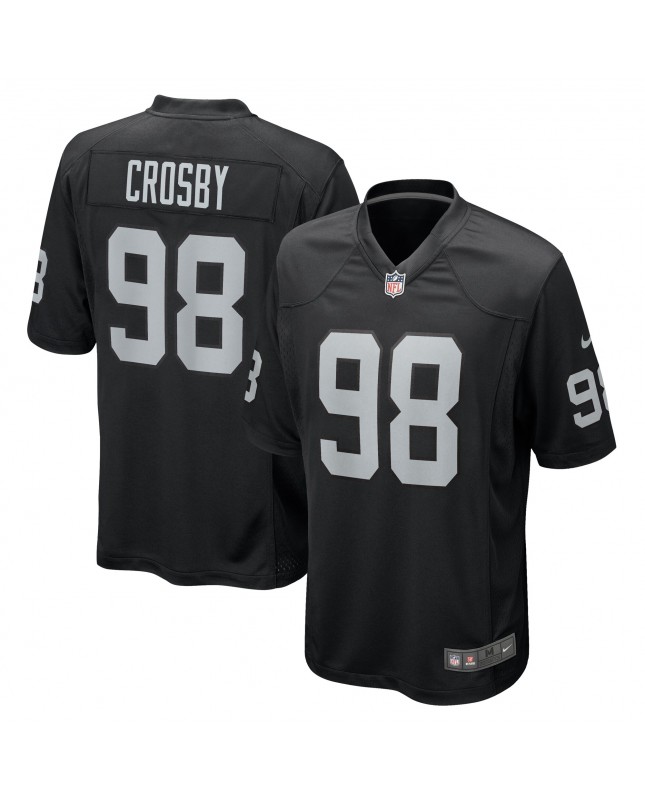 Maxx Crosby Las Vegas Raiders Nike Spieler Trikot – Schwarz