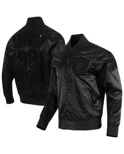 Maxx Crosby Las Vegas Raiders Pro Standard Spieler Full-Snap Jacke – Schwarz