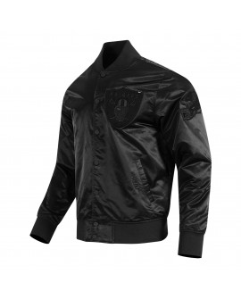 Maxx Crosby Las Vegas Raiders Pro Standard Spieler Full-Snap Jacke – Schwarz