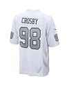 Maxx Crosby Las Vegas Raiders Nike Alternative Game-Trikot – Weiß