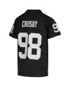 Maxx Crosby Las Vegas Raiders Nike Jugend-Spieler Trikot – Schwarz