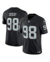 Maxx Crosby Las Vegas Raiders Nike Vapor F.U.S.E. Limitiertes Trikot – Schwarz