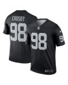 Maxx Crosby Las Vegas Raiders Nike Legend Spieler Performance Top – Schwarz