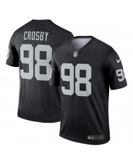 Maxx Crosby Las Vegas Raiders Nike Legend Spieler Performance Top – Schwarz