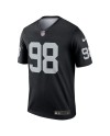 Maxx Crosby Las Vegas Raiders Nike Legend Spieler Performance Top – Schwarz