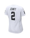 Ashton Jeanty Las Vegas Raiders Nike Damen-Spieler Trikot – Weiß