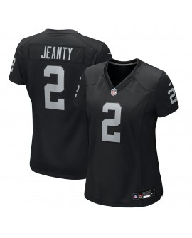 Ashton Jeanty Las Vegas Raiders Nike Damen 2025 NFL Draft First Round Pick Team-Spieler Trikot – Schwarz
