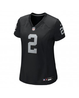 Ashton Jeanty Las Vegas Raiders Nike Damen 2025 NFL Draft First Round Pick Team-Spieler Trikot – Schwarz