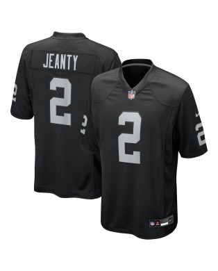 Ashton Jeanty Las Vegas Raiders Nike Jugend-Spieler Trikot – Schwarz