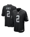 Ashton Jeanty Las Vegas Raiders Nike 2025 NFL Draft First Round Pick Game-Trikot – Schwarz