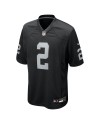 Ashton Jeanty Las Vegas Raiders Nike 2025 NFL Draft First Round Pick Game-Trikot – Schwarz