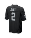 Ashton Jeanty Las Vegas Raiders Nike 2025 NFL Draft First Round Pick Game-Trikot – Schwarz