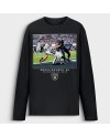 Brock Bowers Las Vegas Raiders NFL Flash Features Week 13 Langarm-T-Shirt – Schwarz